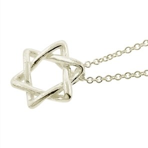 Inspired Star of David Sterling Silver Necklace