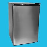 Haier Stainless Steel 4.6-cu.-ft. Refrigerator/ Freezer- HNSE05SS