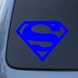  : SUPERMAN - Vinyl Decal Sticker #A1129 | Vinyl Color: Blue