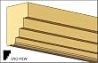 Miniature Crown Molding/Cornice
