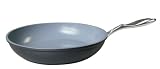 Strauss Green Cuisine 8 Inch Skillet with Non Stick Ceramic Coating