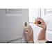 Schlage F10 GEO 716 BRK Georgian Door Knob with Brookshire Trim, Hall & Closet Passage Lock, Aged Bronze