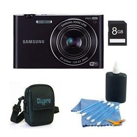 Samsung MV900 Smart Touch Multi View 3.3 LCD Black Digital Camera Kit