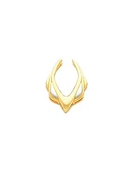 14K Yellow Gold - Pendant Enhancer