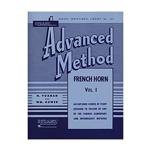 Hal Leonard Rubank Advanced Method for French Horn Volume 1
