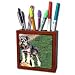   - Dogs Schnauzer - Schnauzer - Tile Pen Holders-5 inch tile pen holder