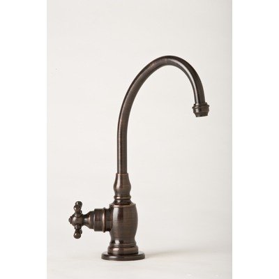 Hampton Cold Water Filtration Faucet with Cross Handle Finish: Distressed Antique Brass