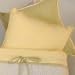 Star Bright Decorator Pillow - Yellow Gingham w/ Green Cording