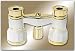 Opera Glasses Rigoletto -Elegant for the Theater in White