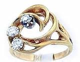 An Estate 0.48 ct tw Diamond & 14k Gold Ring