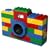 LEGO Baustein-Look Digital Kamera mit 3 Megapixel in bunt
