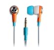 EarPollution Ozone EarBuds - Orange/White (EP-OZONE-OW-02)