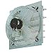 TPI Corporation CE12-DS Direct Drive Exhaust Fan, Shutter Mounted, Single Phase, 12" Diameter, 120 Volt