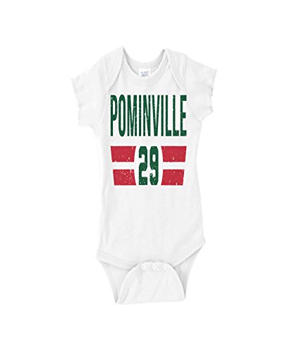 500 Level Baby Boys' Jason Officially Licensed NHL Minnesota Wild Onesie Pominville Font 18-24 Months Heather Gray