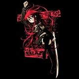 灼眼のシャナ 炎髪灼眼Tシャツ ブラック サイズ:M