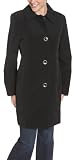 AK Anne Klein Women's Walker Length Single Breasted Coat