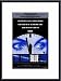 Thin Blue Line, Art Poster by Unknown Artist, with Metal Frame, poster size: 11 x 17