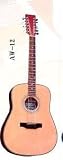 41 Inch Full Size 12 String Acoustic Guitar - Natural Color