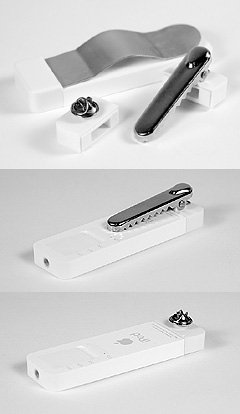 DVForge The Clips 3er Set Klips für iPod Shuffle
