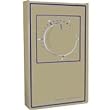 White Rodgers 1A65-641 Line Voltage, Beige, SPST Thermostat, Open On Rise, 40?F To 85?F, No Thermometer
