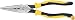 Klein J203-8N 8-Inch Journeyman Heavy Duty Long Nose Pliers, Yellow and Black