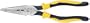 Klein J203-8N 8-Inch Journeyman Heavy Duty Long Nose Pliers, Yellow and Black
