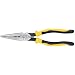 Klein J203-8N 8-Inch Journeyman Heavy Duty Long Nose Pliers, Yellow and Black