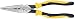 Klein J203-8N 8-Inch Journeyman Heavy Duty Long Nose Pliers, Yellow and Black