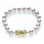 9.5x10mm AAA Quality Japanese Akoya saltwater cultured pearl Double Strand Bracelet 7"
