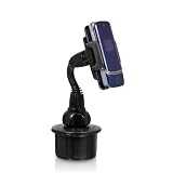 Macally mCup Adjustable Cup Holder for All Portable Devices in Vehicle (Black)