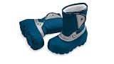 Crocs Kids Flurry Boots - Navy (FREE SHIPPING)