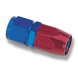 Earl's 800108 Swivel-Seal Blue And Red Anodized Aluminum Straight -8AN Female to -8AN Hose End