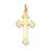14k White Gold .5mm 18 in Solid Diamond-cut Chain - 18 in.