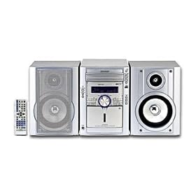 Sharp XL-MP130 170 Watt Micro System with 5-Disc CD Changer in Silver