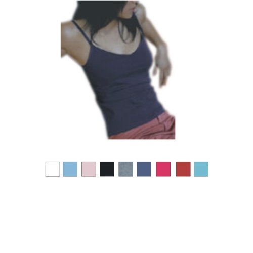 Bella - Ladies' Cotton/Spandex Shelf Camisole - 960