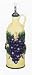 VINTAGE GRAPE Oil / Vinegar Ceramic Cork Bottle *NEW*!