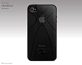 SwitchEasy Vulcan TPU Jelly Case for iPhone 4 (UltraBlack) (Fits AT&T iPhon ....