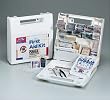 50 Person- 195 piece bulk ANSI kit- plastic case w/ dividers- 1 ea. At Home Emergency