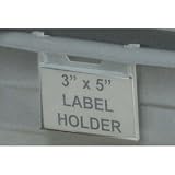 3 X 5 Clear Plastic Label Holder Pkg Of 6