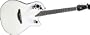 Adamas W597 Melissa Etheridge Signature Model Ac-Electric Guitar w/ Case-White