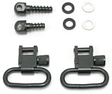 GrovTec Swivel Set, Wood Screws, Fits Bolt-Action Rifles, 1 Loops, Black Oxide