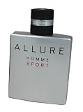 Allure Homme Sport by Chanel for Men 3.4 oz Eau de Toilette Spray TESTER