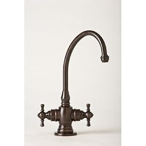 Hampton Hot and Cold Water Filtration Faucet with Cross Handle Finish: Oil Rubbed Bronze