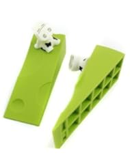 Coco 2pcs Lovely Cute Cartoon Cow Shape Door Stops Stopper Doorstop Ideal Plastic Cement for Home Household