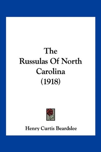 The Russulas Of North Carolina