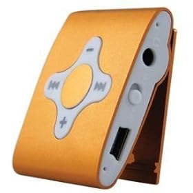 2GB ORANGE MP3 USB ATLANTIC CROSS IPOD SHUFFLE DESIGN CLIPZ MP3 PLAYER LIMITED EDITION (NOT IPOD SHUFFLE)