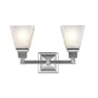 Livex 1032-91 Mission Bath Light Brushed Nickel
