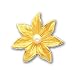 Jewelry : 14k Satin Cultured Pearl Flower Pin