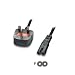 Ex-pro 2m Mains Power Lead Cable C7 For Sky Box, Sky Plus+ H