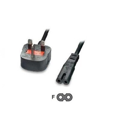 Ex-Pro 2m Mains Power Lead Cable C7 for Sony PS2